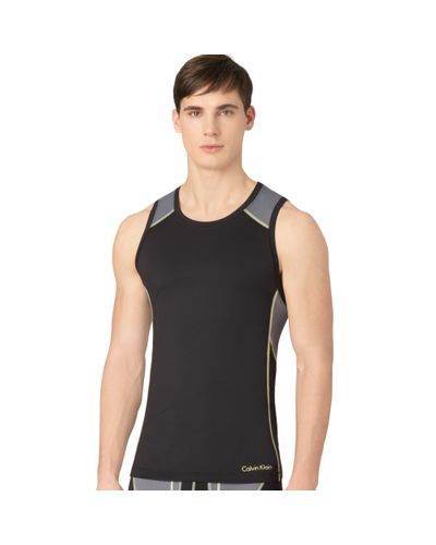 calvin klein black tank