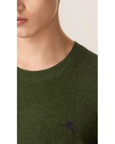olive green cashmere