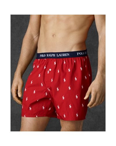 red polo boxers