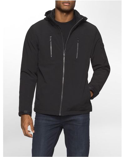 sherpa lined softshell jacket