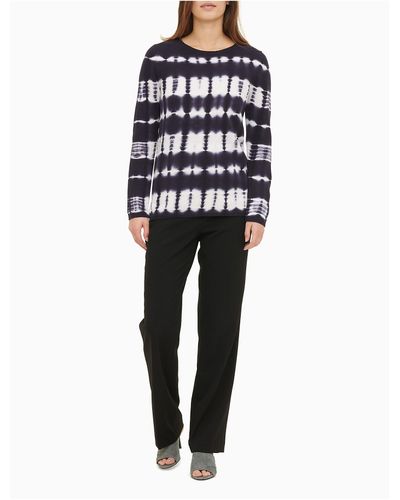 calvin klein tie dye sweater