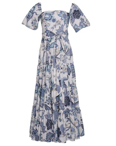 Cara Cara Cotton Wethersfield Dress in Blue | Lyst