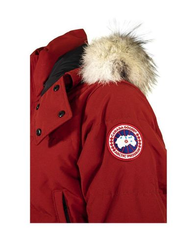 Canada Goose Synthetic Wyndham Parka Red Maple Jacket - Lyst