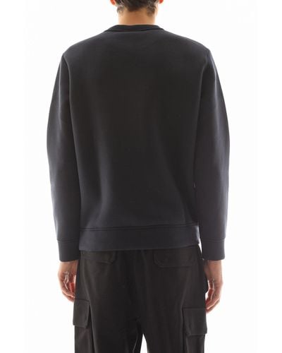 Emporio Armani Sweaters in Black for Men - Lyst