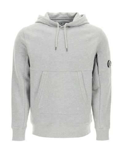 cp company fleece hoodie