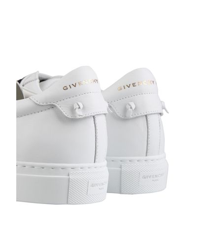 givenchy sneakers in leather with webbing