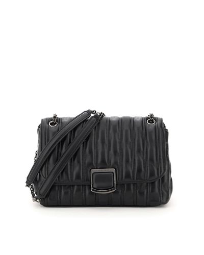 Longchamp Leather Brioche Medium Quilted Bag in Nero (Black) - Lyst