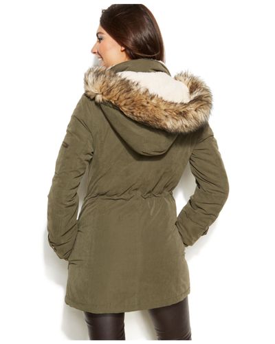 dkny ladies parka