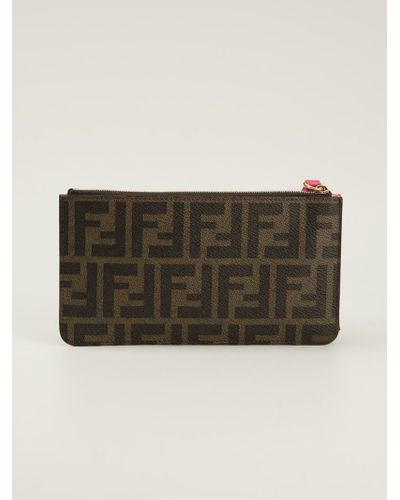 fendi wristlet wallet