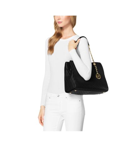 michael kors chevron bolsa