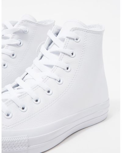 chuck taylor all star leather white converse