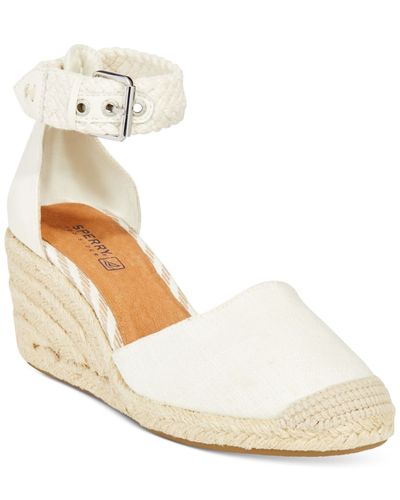 sperry espadrille wedge