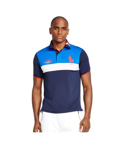 Ralph Lauren Us Open Ball Boy Polo Shirt In French Navy Blue For Men Lyst Ralph Lauren Us Open Ball Boy Polo Shirt In French Navy Blue For Men Lyst