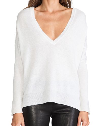 white cashmere sweater womens