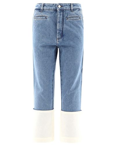 Loewe Fisherman Denim Jeans in Blue - Lyst