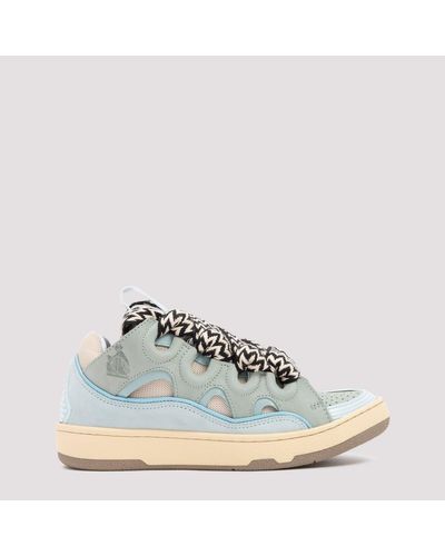 lanvin women's curb sneakers