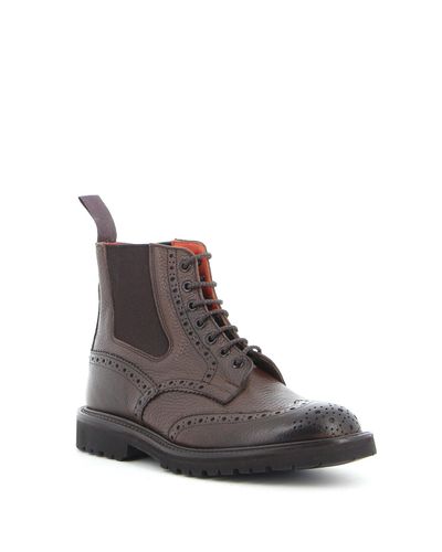 brogue motorcycle boots