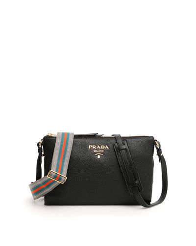 prada black strap