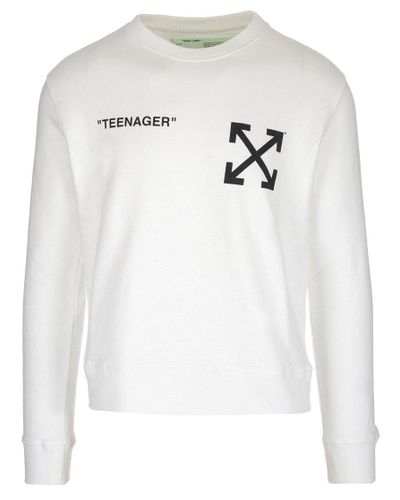 off white bart simpson sweater