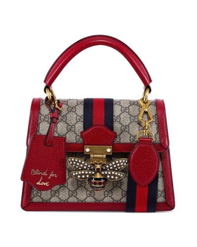 gucci purse with bee clasp