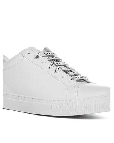 givenchy 4g shoelace sneakers in leather