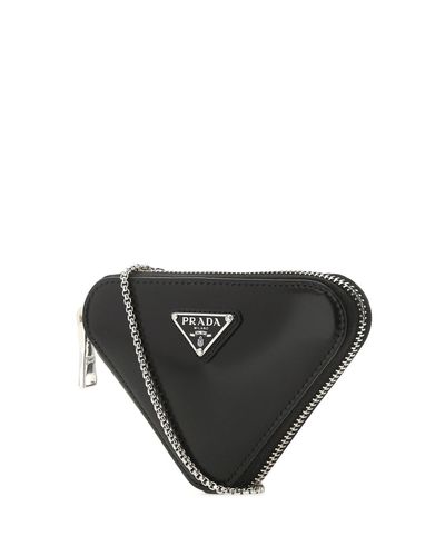 prada mini triangle bolsa