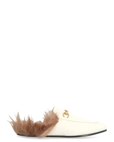gucci princetown white