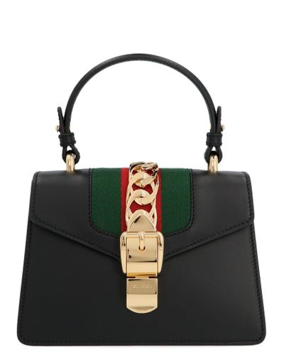 gucci sylvie leather mini bag