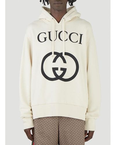hooded sweatshirt with interlocking g