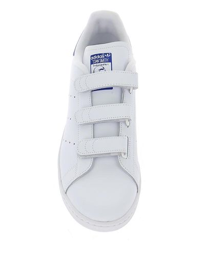 adidas Leather Velcro Straps Stan Smith Sneakers for Men - Lyst
