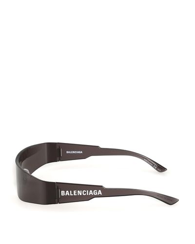 Balenciaga Bike Sunglasses in Black | Lyst
