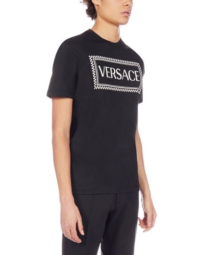 versace box logo t shirt