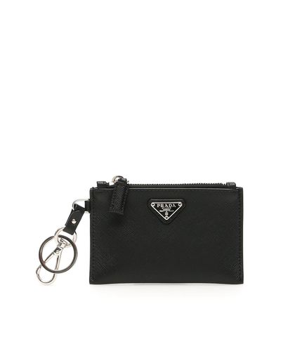prada card holder keychain