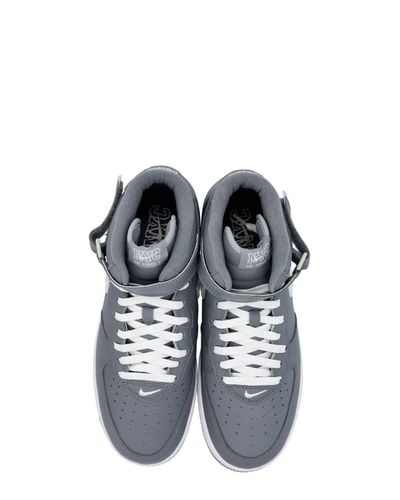 Nike Leather Air Force 1 Mid Jewel 