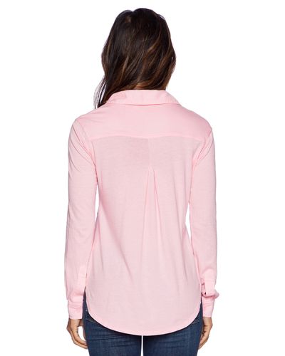 bobi lightweight jersey button down