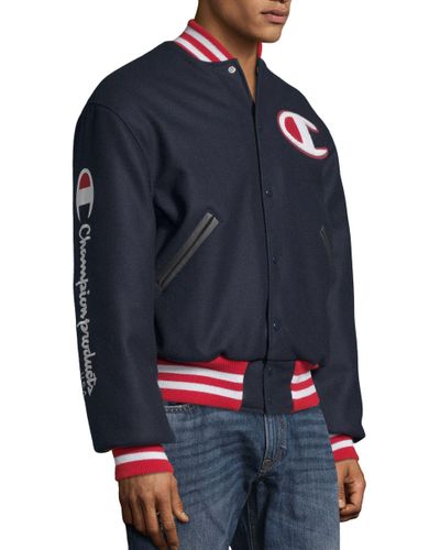 champion wool varsity jacket