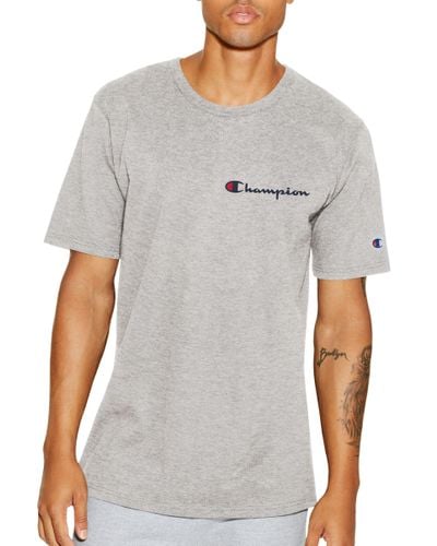 champion embroidered script tee