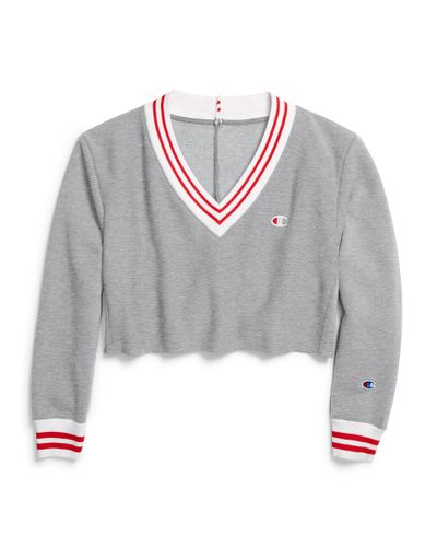 champion v neck sweater