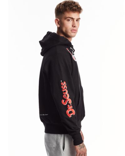 dr seuss champion hoodie black