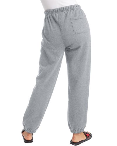 champion oxford grey sweatpants