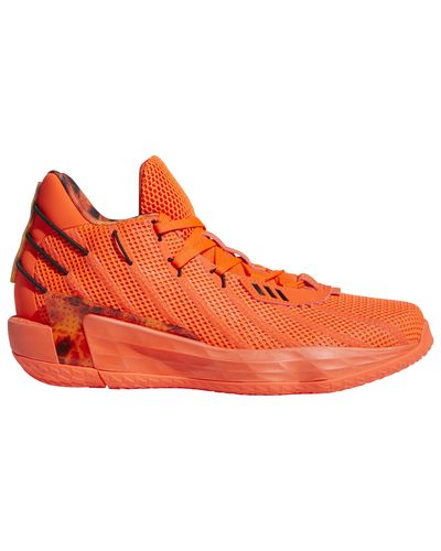 adidas Rubber Damian Lillard Dame 7 - Basketball Shoes in Orange for ...