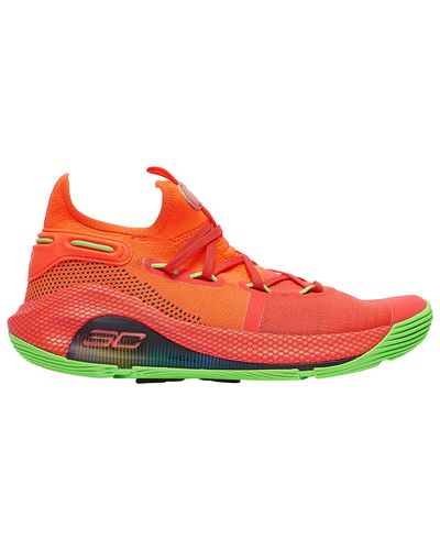 under armour curry 6 red