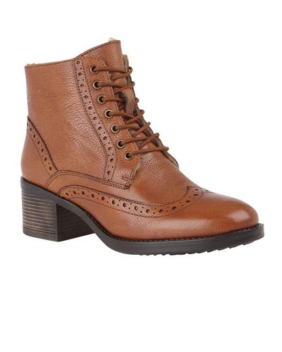 Fashion Lotus Sycamore Womens Lace Up