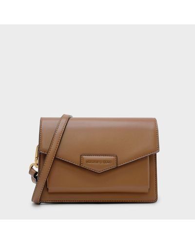 envelope satchel charles & keith