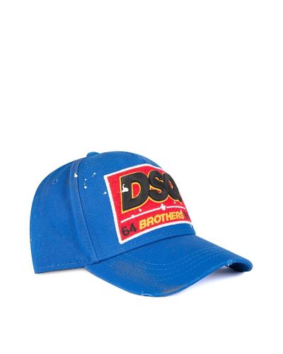 dsquared hat blue