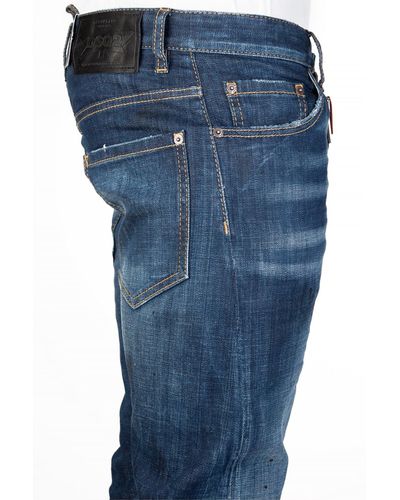 dsquared zip jeans