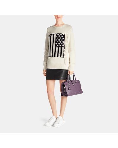 coach grain mercer 30 satchel