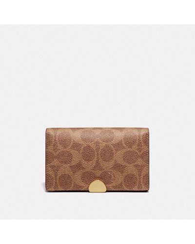 coach dreamer card case