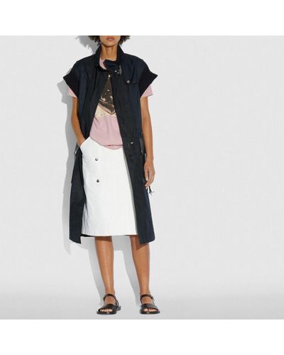 Coach sleeveless trench Clearance