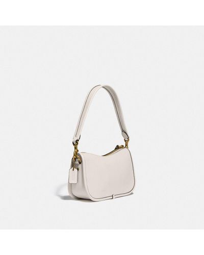 swinger bolsa with garden embroidery